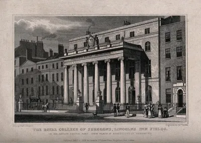 The Royal College of Surgeons, Lincoln's Inn Fields, London
