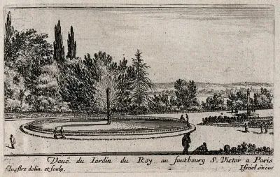 The royal gardens at the Faubourg S