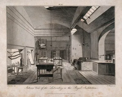 The Royal Institution, Albemarle Street: the laboratory