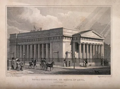 The Royal Institution or School of Arts, Edinburgh, Scotland