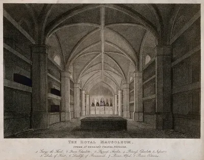 The Royal Mausoleum under St