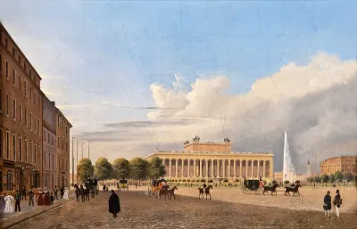 The Royal Museum in Berlin seen from the Schlossfreiheit