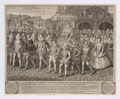 The Royal Procession of Queen Elizabeth
