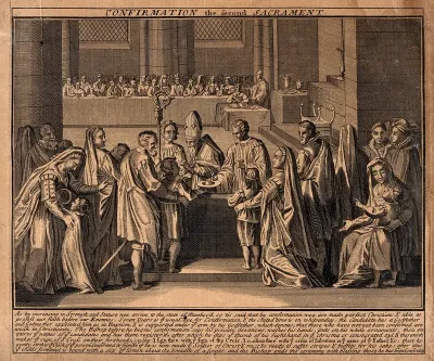 The sacrament of the Roman Catholic church: confirmation
