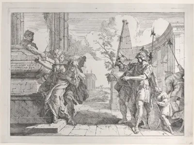 The Sacrifice of Polyxena, from "Bacchanals and Histories"
