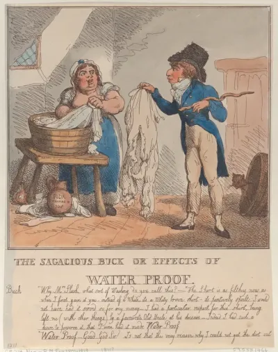 The Sagacious Buck or Effects of Water Proof
