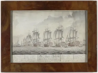 The Sailing of the Dutch Fleet from Texel (19 July 1781)