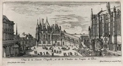 The Sainte Chapelle and the Chambre des Comptes in Paris