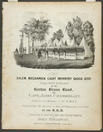 The Salem Mechanick Light Infantry Quick Step