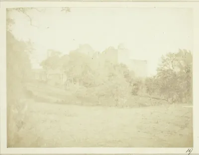 "The same scene from the other side," The Castle of Doune