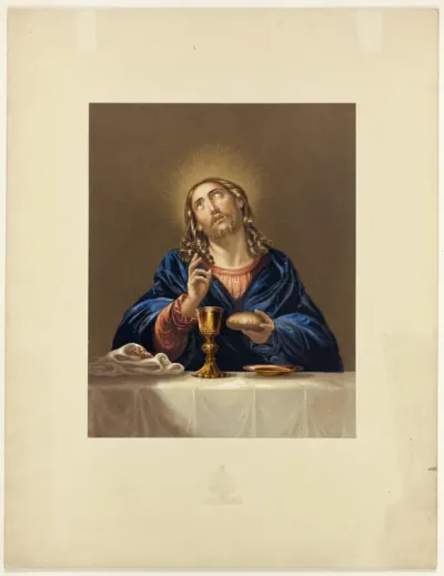 The Saviour Blessing the Bread