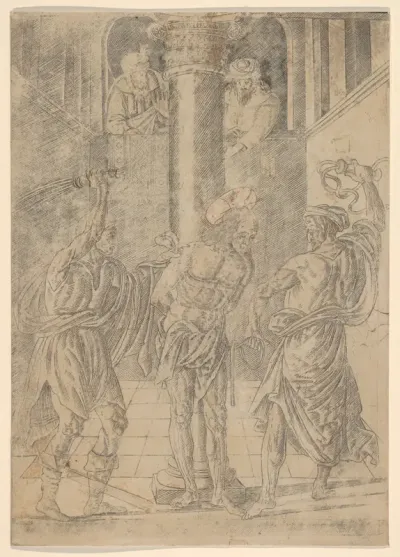 The Scourging of Christ, from Life of the Virgin and Christ