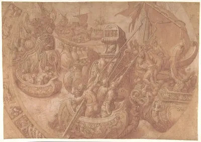 The Sea Battle in the Gulf of Morbihan