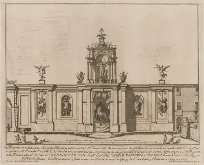 The Seconda Macchina for the Chinea of 1724: The Temple of Honor