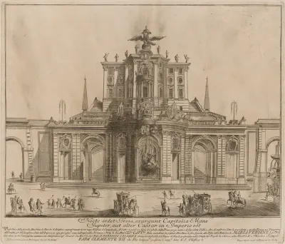 The Seconda Macchina for the Chinea of 1730: The Capitol