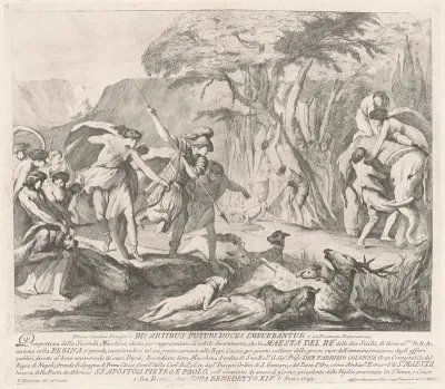 The Seconda Macchina for the Chinea of 1743: The Royal Hunt