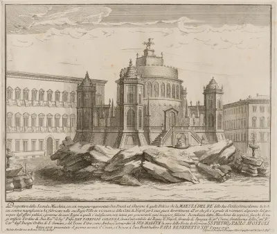 The Seconda Macchina for the Chinea of 1747: The Hanging Gardens