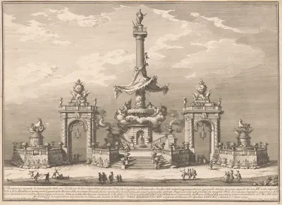 The Seconda Macchina for the Chinea of 1752: The Banquet of the Gods in Villa Carl'Amalia in Caserta