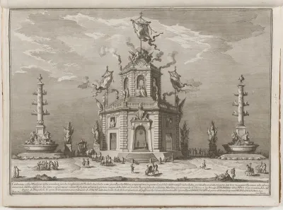 The Seconda Macchina for the Chinea of 1753: The Quarters of the Royal Militia