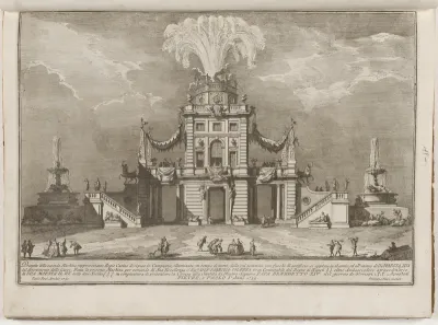 The Seconda Macchina for the Chinea of 1755: A Royal Hunting Lodge