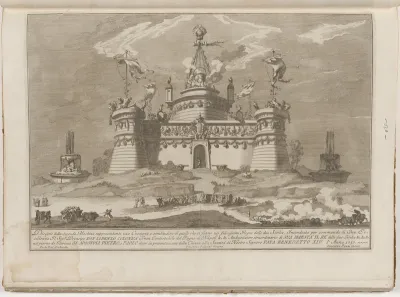 The Seconda Macchina for the Chinea of 1757: The Fortress of Cockaigne