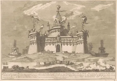 The Seconda Macchina for the Chinea of 1757: The Fortress of Cockaigne