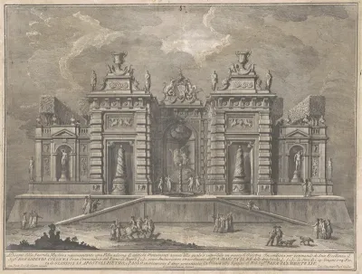 The Seconda Macchina for the Chinea of 1774: A Villa with Ancient Monuments and a Game of "Giostra"