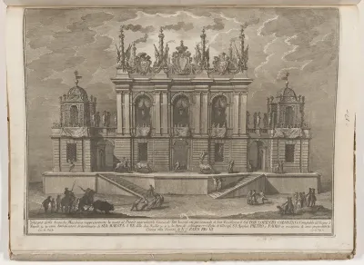 The Seconda Macchina for the Chinea of 1775: A Bull-fight