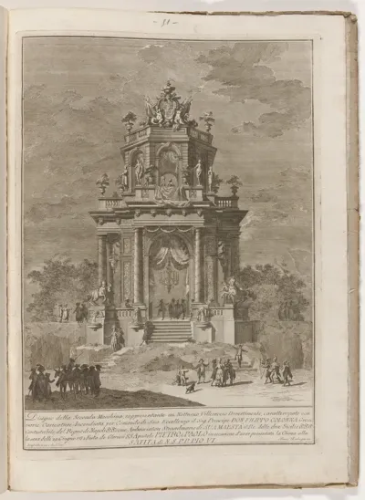 The Seconda Macchina for the Chinea of 1782: A Countryside Festival at Night