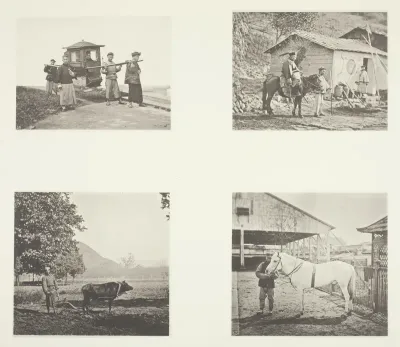 The Sedan; A Military Officer; The Plough; A North China Pony