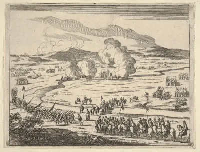 The Seige of Alessandria Begins, from "L'Idea di un Principe ed Eroe Cristiano in Francesco I d'Este, di Modena e Reggio Duca VIII [...]"