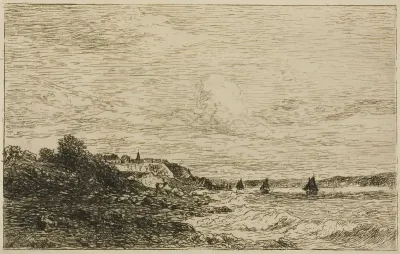 The Seine Before Honfleur