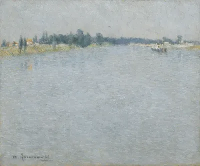 The Seine, Morning (Saint-Ouen)