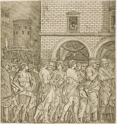 The Senators, from Triumph of Caesar
