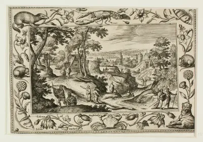 The Sending Out of the Apostles, from Landscapes with Old and New Testament Scenes and Hunting Scenes