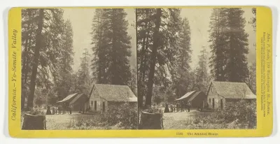 The Sentinel House, No. 1134 from the series "California -- Yo-Semite Valley"