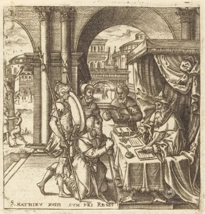 The Servant Begging for Mercy from His King