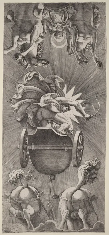 The Setting of the Sun with Chariots of Apollo and Diana