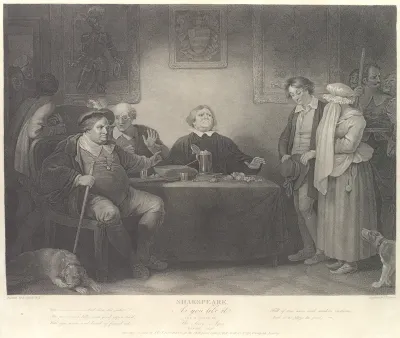 The Seven Ages, Fifth Age: The Justice (Shakespeare, As You Like It, Act 2, Scene 7)