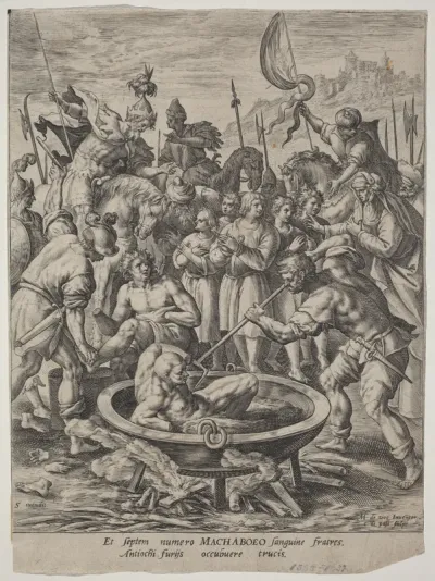 The Seven Maccabean Brothers Killed by Antiochus