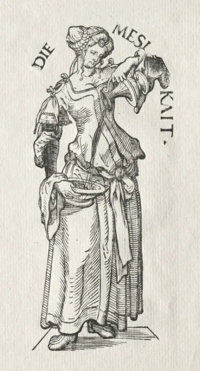 The Seven Virtues:  Temperance