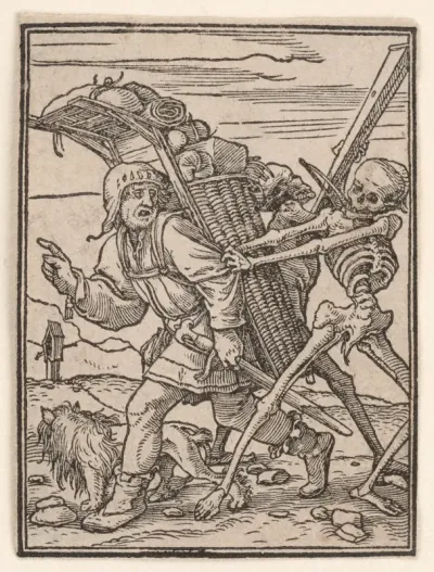 The Shop-keeper, from "The Dance of Death"