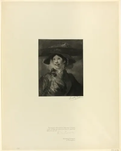 The Shrimp Girl, from Old English Masters