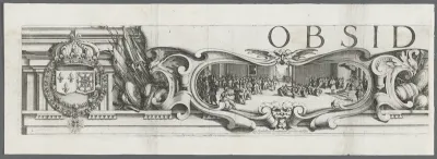 The Siege of La Rochelle: Plate 1