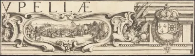 The Siege of La Rochelle [plate 3 of 16;  set comprises 1952.8.97-112]