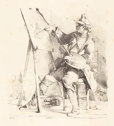 The Sign Painter (Le Peintre d'Enseignes)