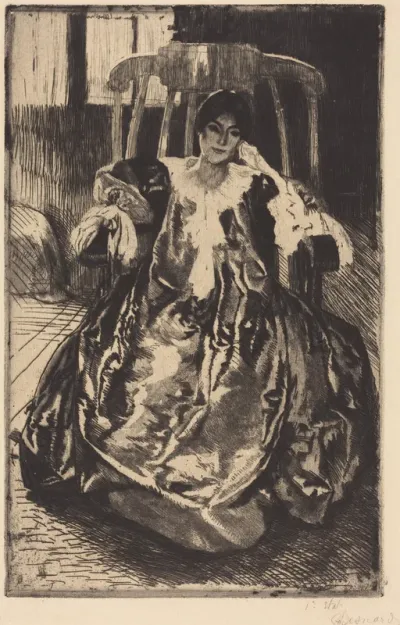 The Silk Gown (La robe de soie)