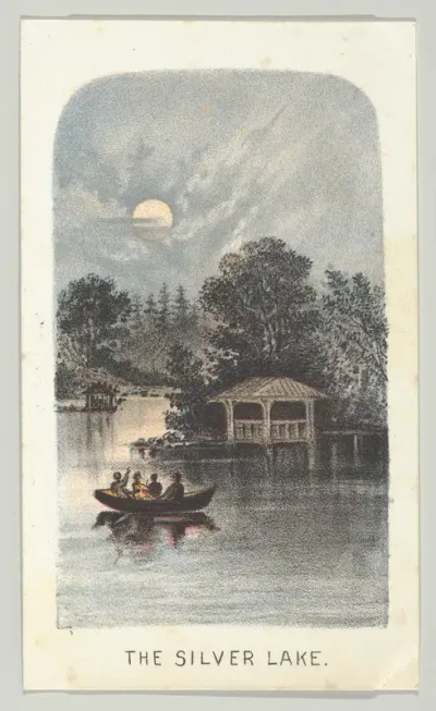 The Silver Lake, from the series, Views in Central Park, New York, Part 2