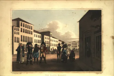The slave market