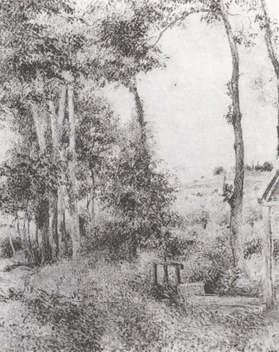 The Sluice Gate at Le Moulinard, Osny